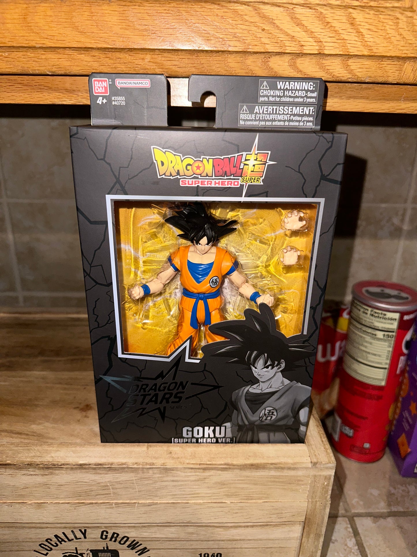 Dragon Ball Z  Dragon Stars  Series GOKU Super Hero Version 6"  NIB