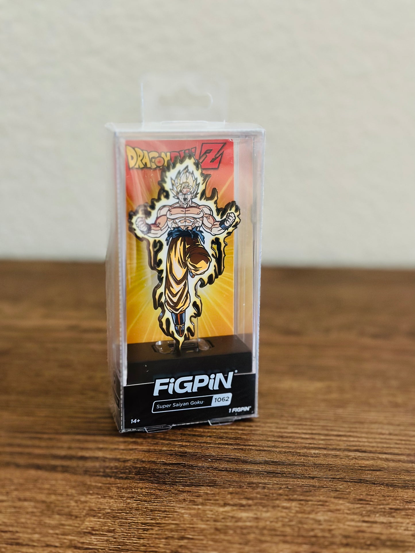 FiGPiN Dragon Ball Z Super Saiyan Goku (1062) Brand New