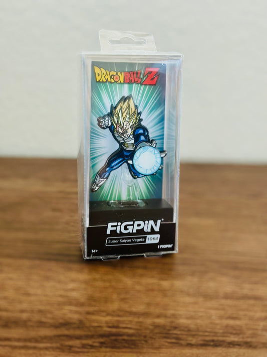Figpin Dragon Ball Z Super Saiyan Vegeta (1064) Brand New
